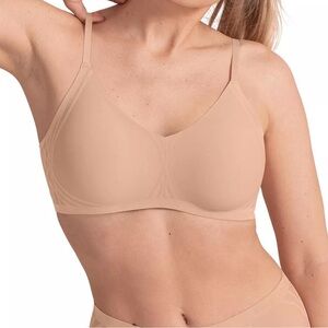 Honeylove Liftwear Silouette Nude Wireless T-Shirt Bra Large